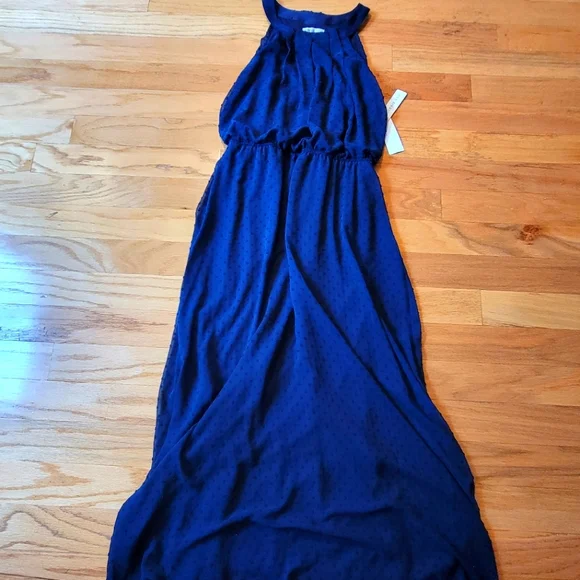 Robbie Bee Dresses | Nwt Robbie Bee Long Lace Halter Dress | Color: Blue | Size: 8 | Jlfashinz28's Closet Robbie Bee Dresses | Nwt Robbie Bee Long Lace Halter Dress | Color: Blue | Size: 8 | Jlfashinz28's Closet